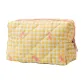 Plaid Bowknot Yellow