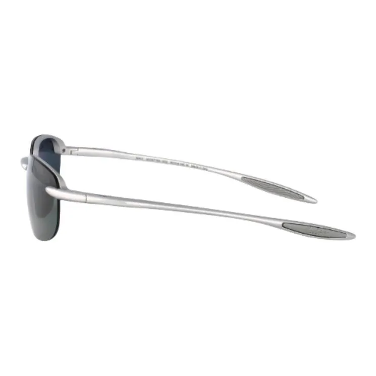 Maui Jim Nylon Irregular Shape Sunglasses Unisex Gray-2