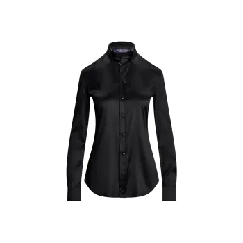 Ralph Lauren Collection Shirt Women's Black
