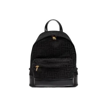 BALMAIN Polyamide Backpack Kids' Black