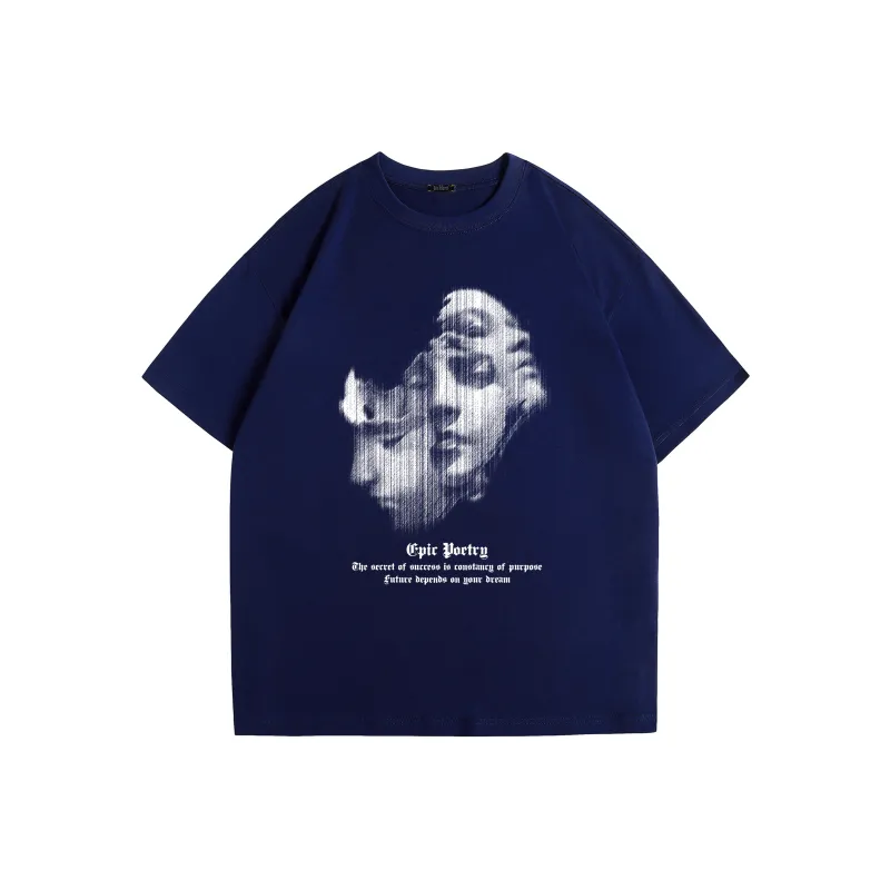 EPIC POETRY Short Sleeved T Shirts Unisex-9