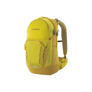 MONTBELL Nylon Outdoor Mountaineering Bag Backpack Regular Unisex Corn Yellow
