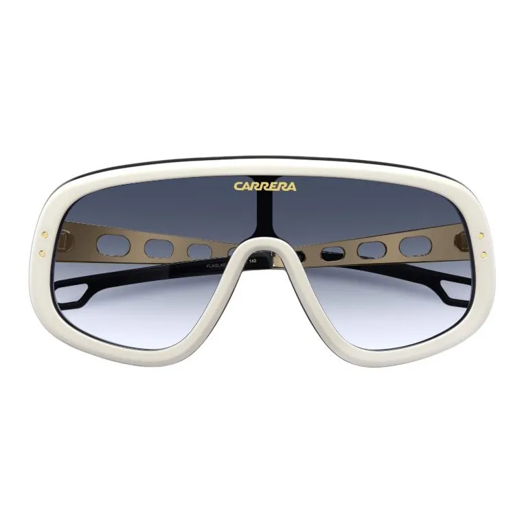 CARRERA Acetate Metal Irregular Shape Sunglasses Men's Gold-1