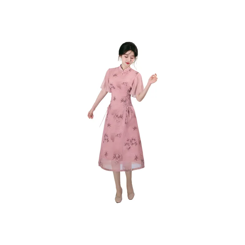 MJ Cheongsams Women's Pink-0