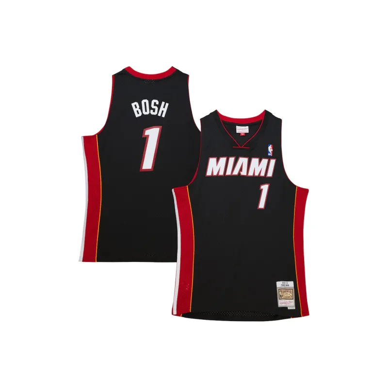 Mitchell Ness Basketball Jerseys Unisex Red-3
