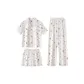 Winnie The Pooh Short-Sleeved Three-Piece Set