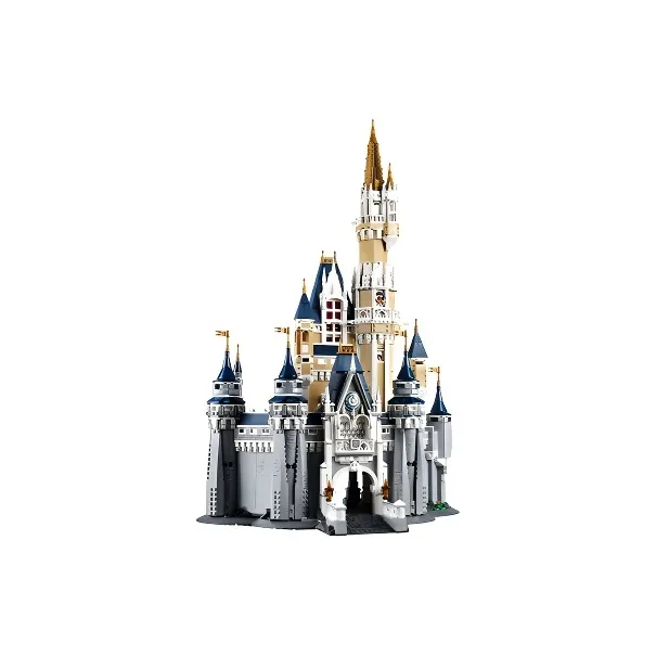 LEGO Disney/Little Dingdang Disneyland Castle Building Blocks 0 300pcs 71040 Display Case B-3