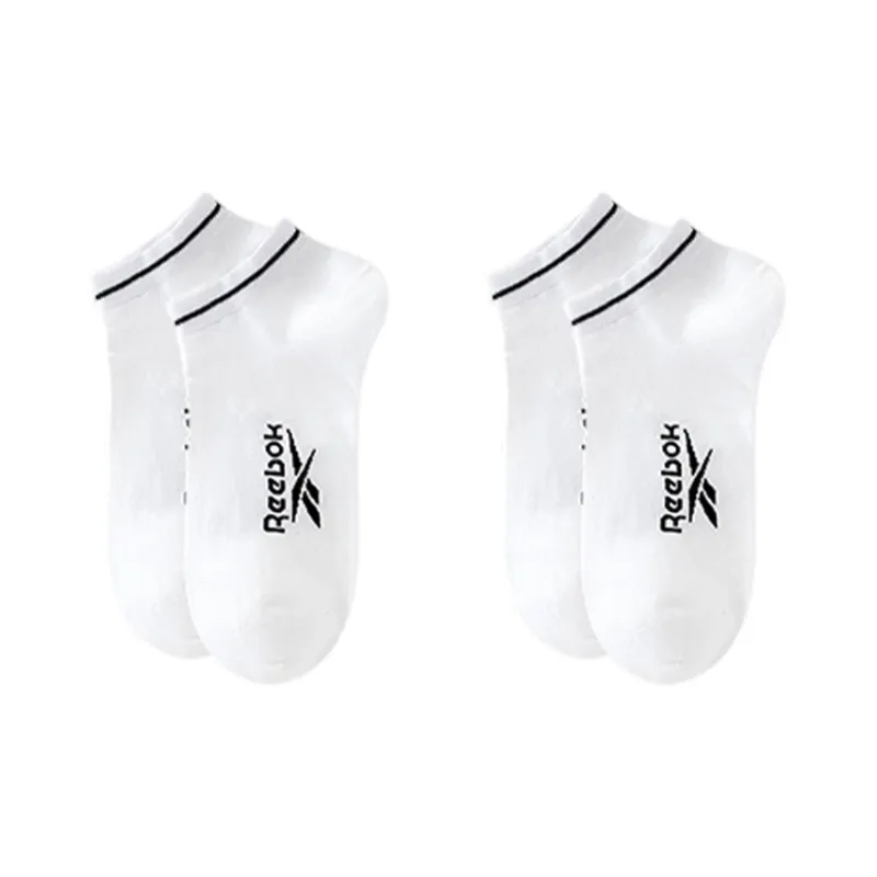 Reebok No Show Socks Unisex 2 Pack White-1