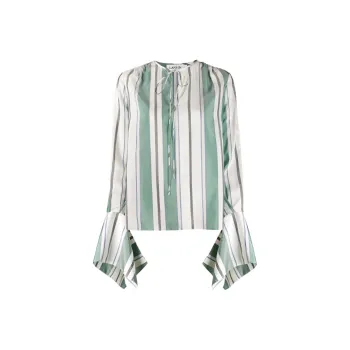 Lanvin Awning Stripe Blouse
