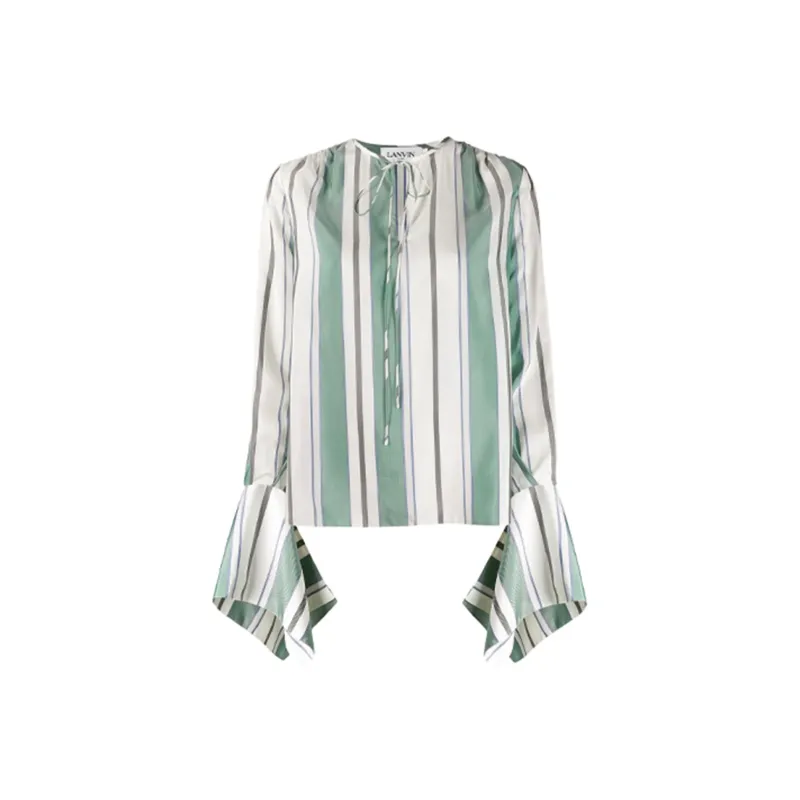 Lanvin Awning Stripe Blouse-0