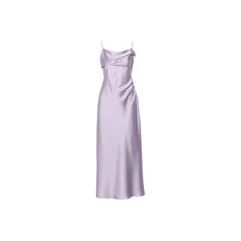 DPLAY Slip Dresses Women's Taro Purple