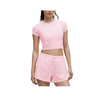 Lululemon Swiftly Collection Cropped Collection Silverescent™ Shirt Women's