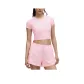Pink (Herringbone Dot Pink Organza)