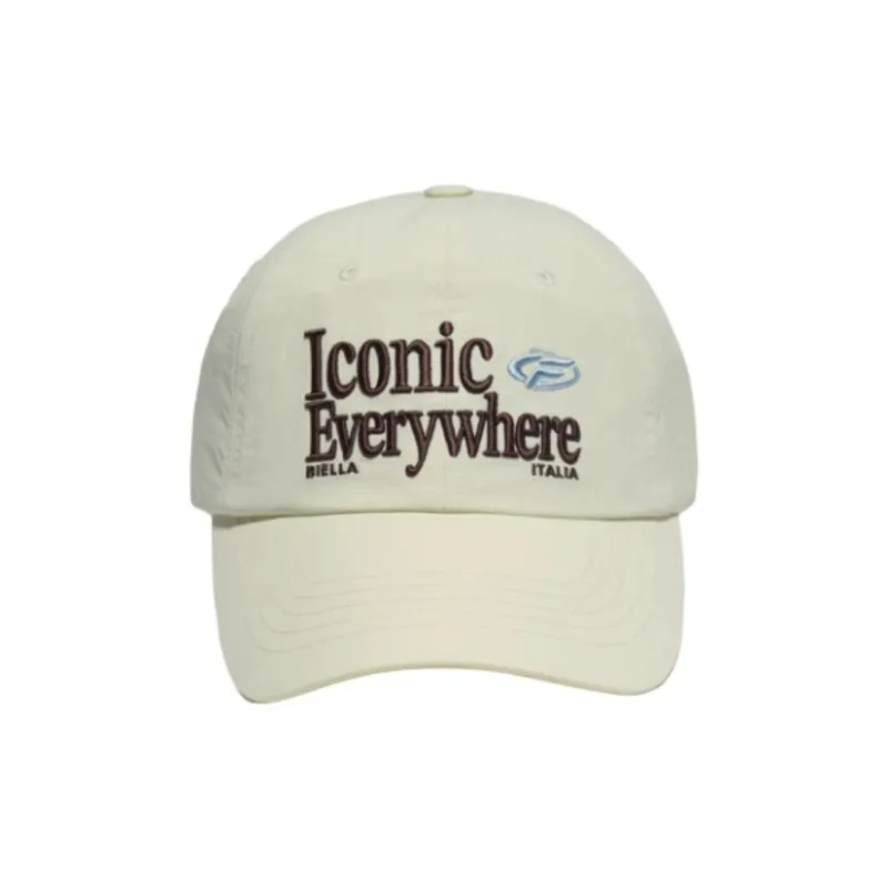 FILA Nylon Baseball Caps Unisex Beige-0