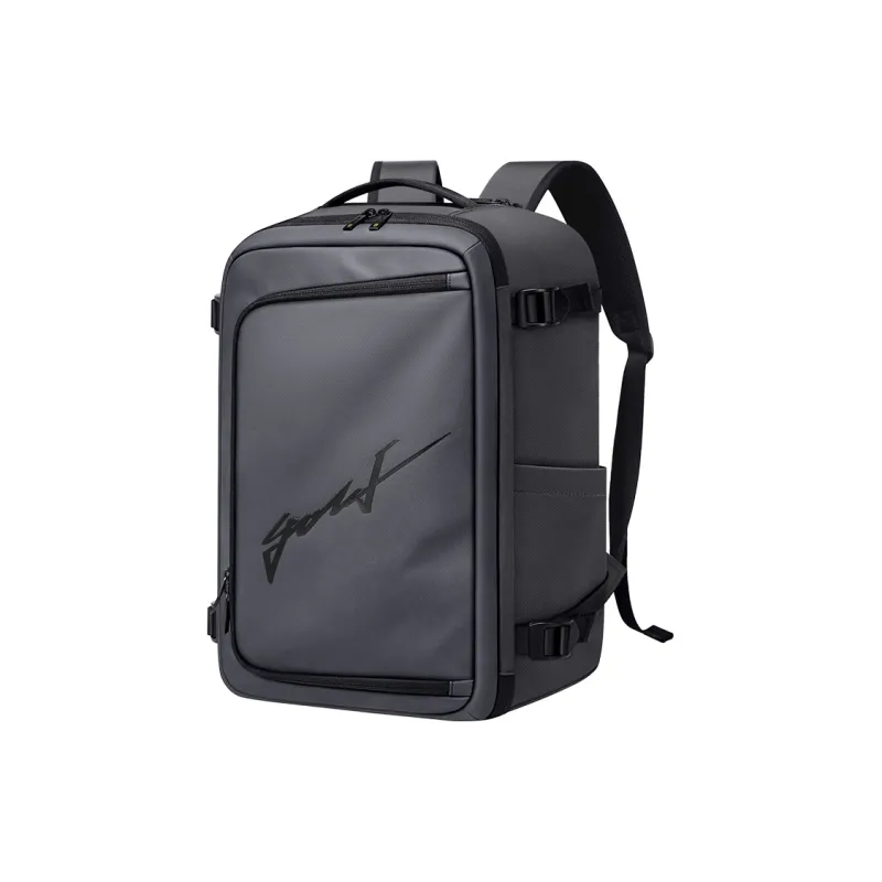 GOLF Fabric Backpack Men's Black/Gray-8