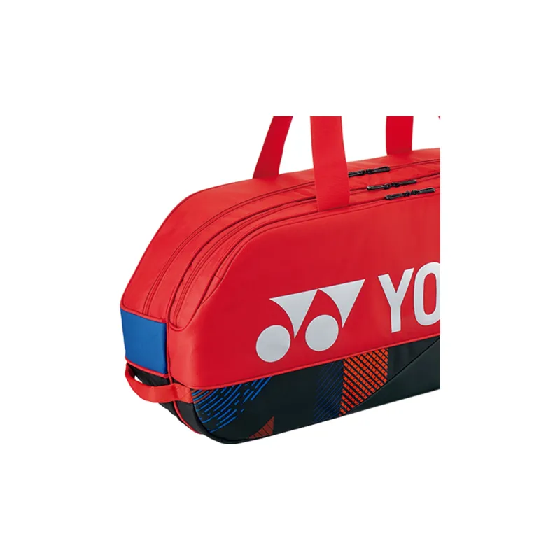 YONEX Badminton Racket Bags 2 Pcs Pack Sports Shoulder Bag Deep Red Unisex-3