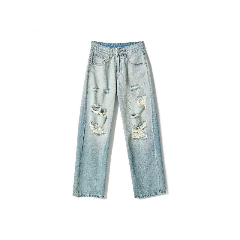A3G4 Jeans Unisex Light Blue-0