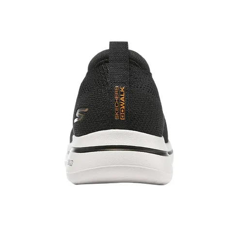 Skechers Go Walk 5 Low Top Loafers Black/White-3