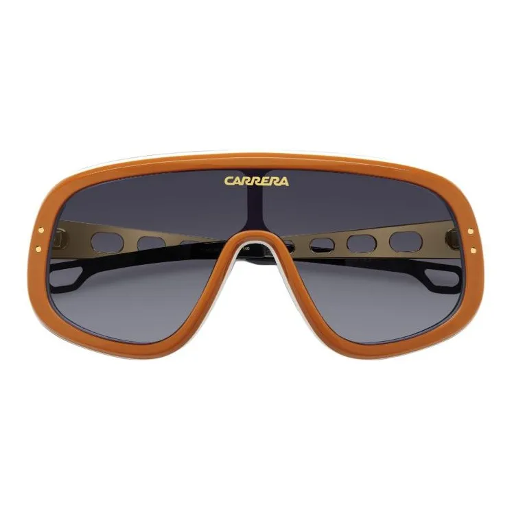 CARRERA Acetate Metal Irregular Shape Sunglasses Men's Gold-0