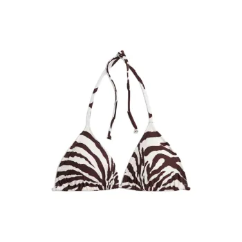 H&M Bikinis Women's Cream/Dark Brown