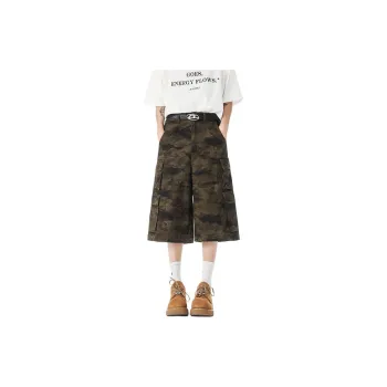 ORMY Denim Shorts Unisex Camouflage
