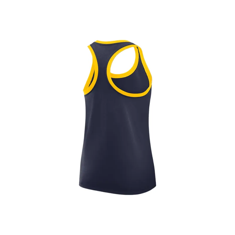Nike West Virginia Primetime Shadow Women's Nike College Racerback Tank Top-1