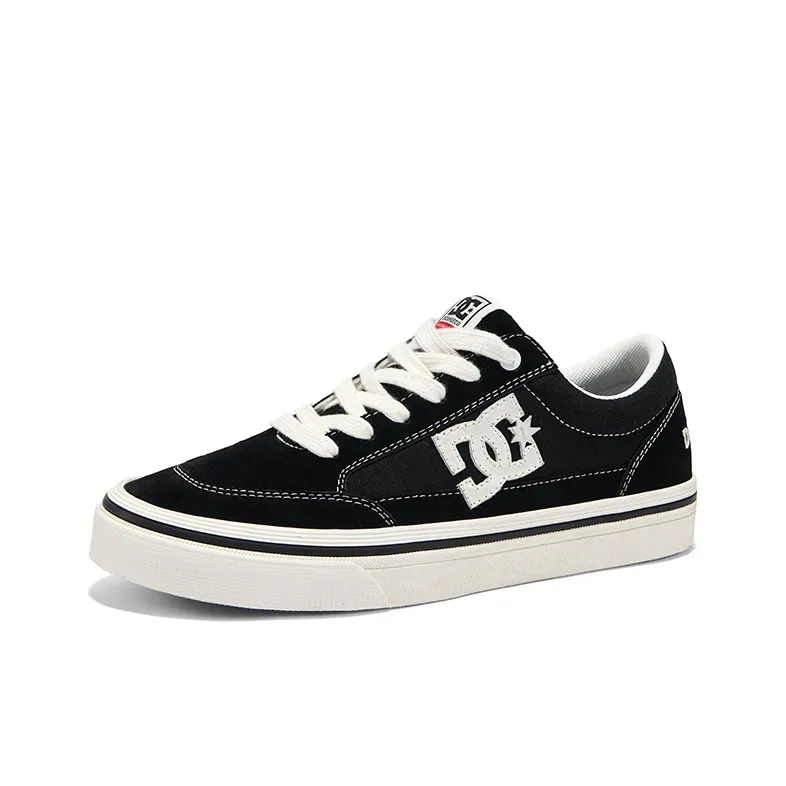 DC Shoes CANVAS CAS Abrasion Resistant Low Top Skateboard Shoes Women's Classic Black-1