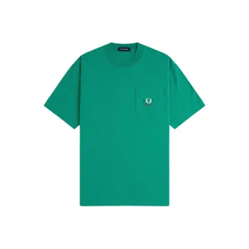 FRED PERRY T Shirts Men Green