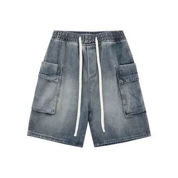 GOODHENLCE Denim Shorts Unisex