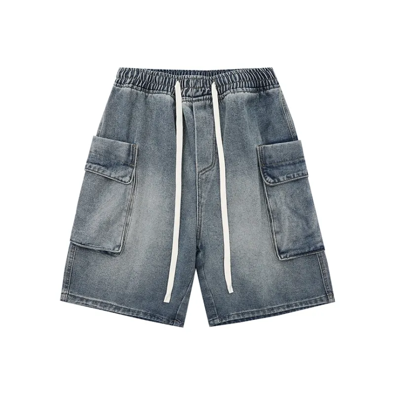 GOODHENLCE Denim Shorts Unisex-0