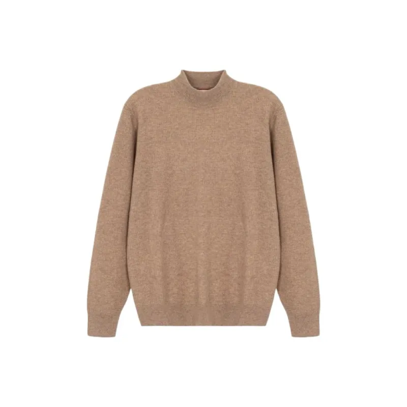 Brunello Cucinelli Cashmere Sweater Men's Light Brown-0