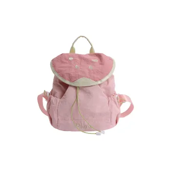 Teddy Bear Collection Nylon Backpack Women's Multicolor