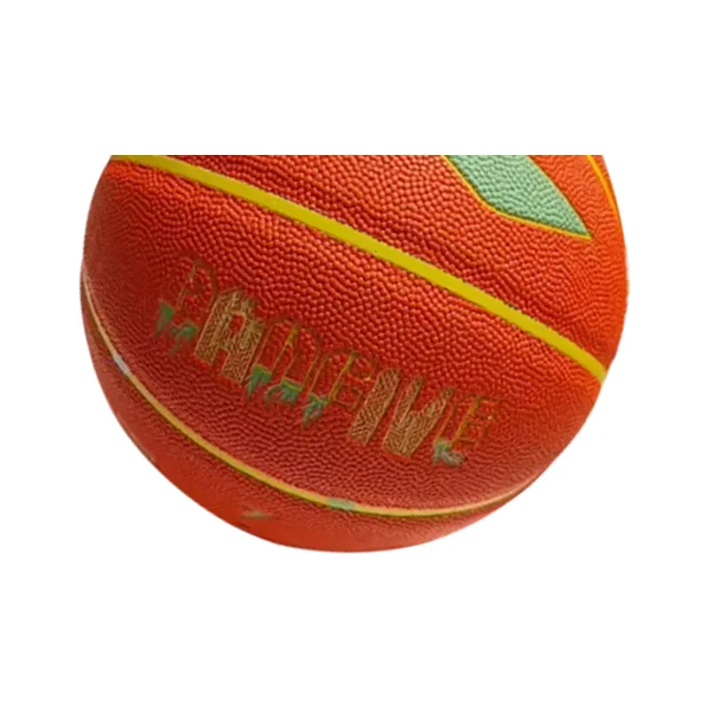 LiNing Moisture Absorbing Leather Basketball Orange Size 7 Training-2