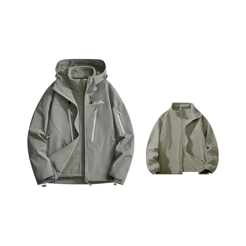 CAN·TORP Abrasion Resistant Lightweight Breathable Waterproof And Windproof Rainproof Windbreaker Jacket Unisex-19