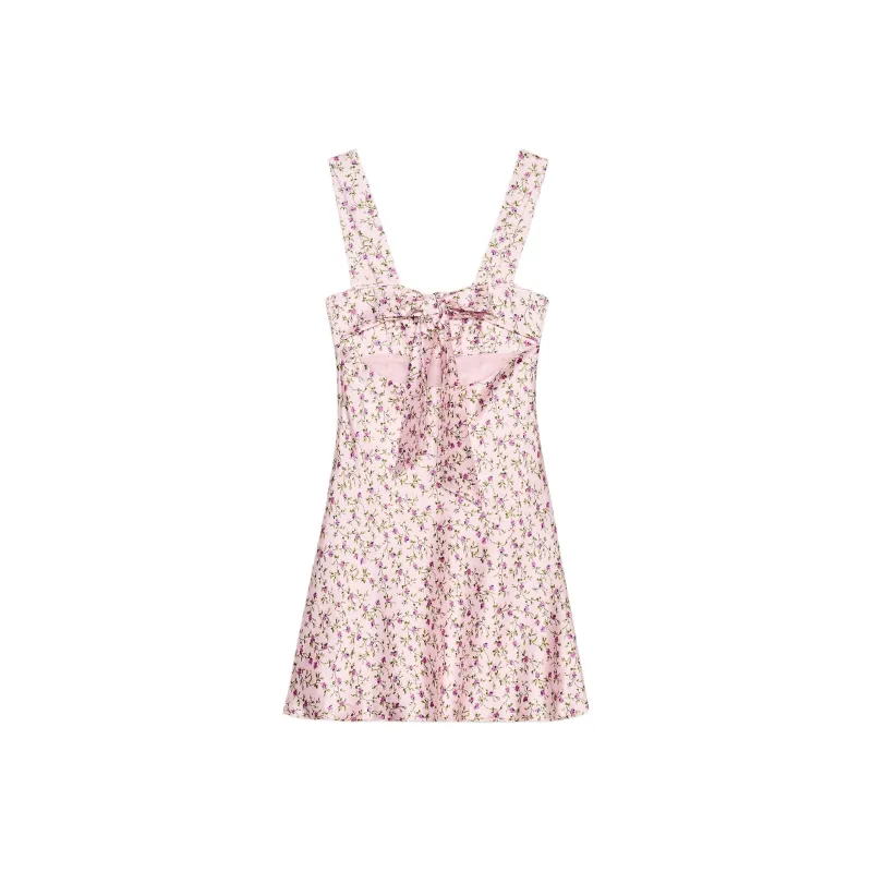 ZARA Sleeveless Dresses Women's Light Purple-1