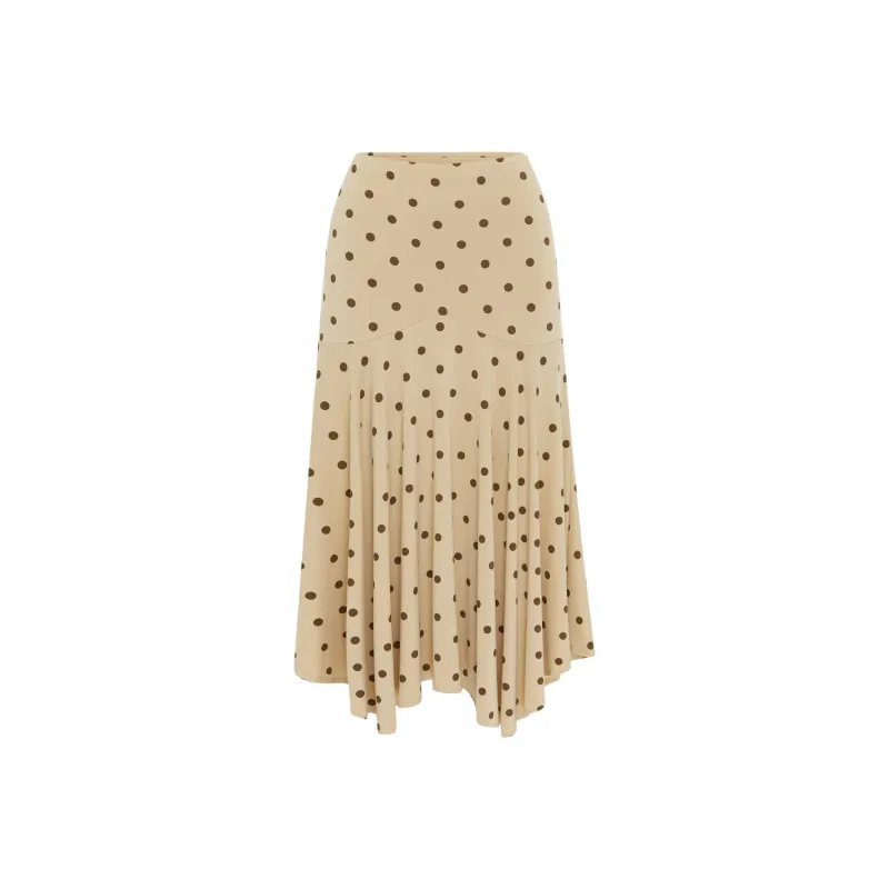 WITH JEAN SS25 Maeve Casual Long Skirt Women's-0