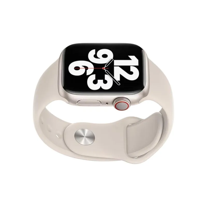 KVZUVUU Apple Compatibility Watch Band Silicone Material-2