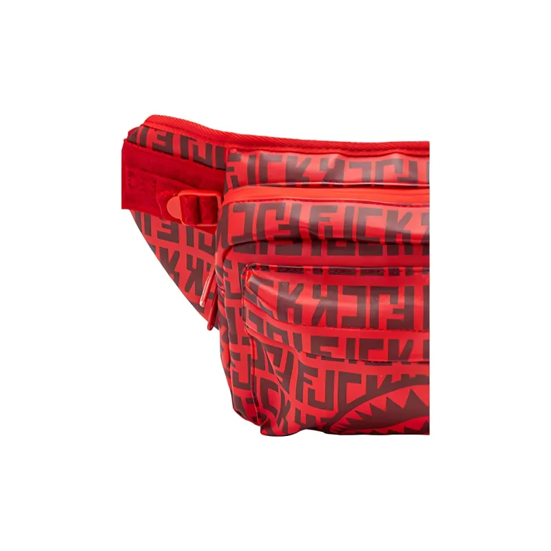 SPRAYGROUND Fabric Sling Bags One Shoulder Crossbody Fanny Pack Unisex Red-4
