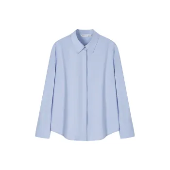 Mo Han Yi Mei Shirts Women's Aqua Blue