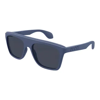 GUCCI Acetate Aviator Sunglasses Men's Blue
