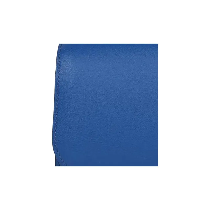 HERMES Constance Sheepskin Crossbody Bags Mini Women's 71 Bleu France French Blue-3