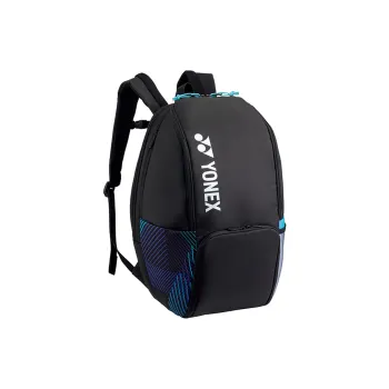 YONEX Badminton Racket Bags 2 Pcs Pack Sports, Casual Backpack Black Silver Unisex Front Storage Pocket