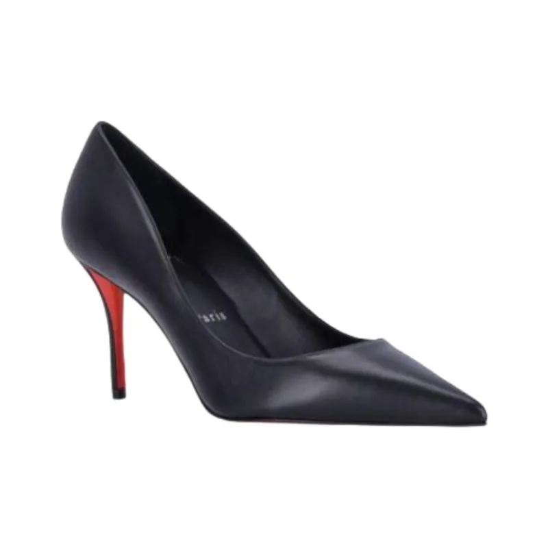 CL Slim Heel High Heels Women's Black-2
