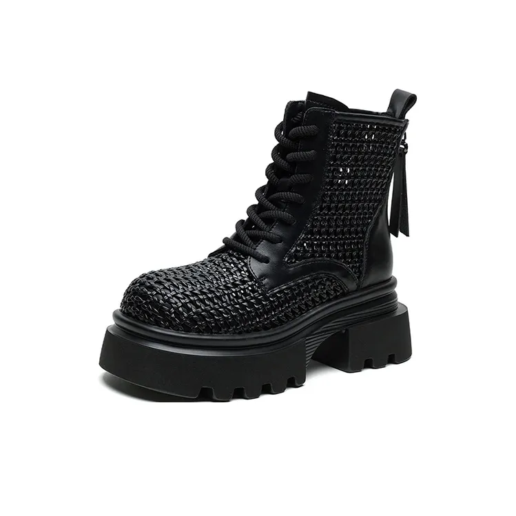 FIVE PLUS Ankle Boots 6.5cm Women's-7