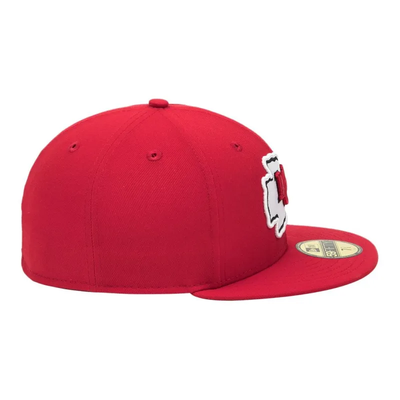 New Era x NFL Polyester Baseball Caps Unisex Red-2