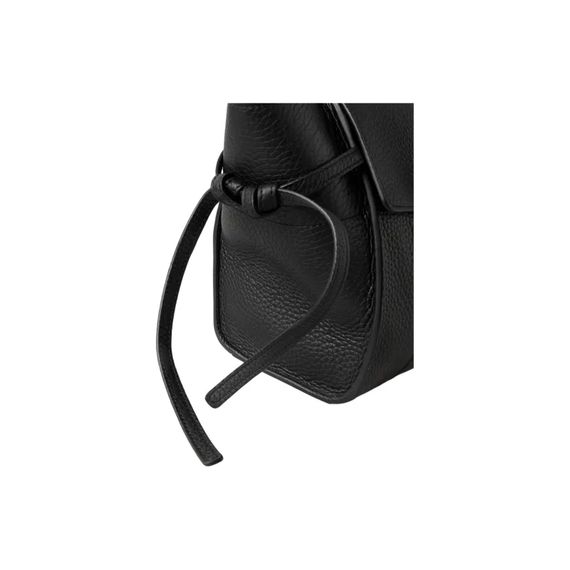 Mulberry Bayswater Cow Leather Handbag, Shoulder Bag Trumpets Women's Black-4
