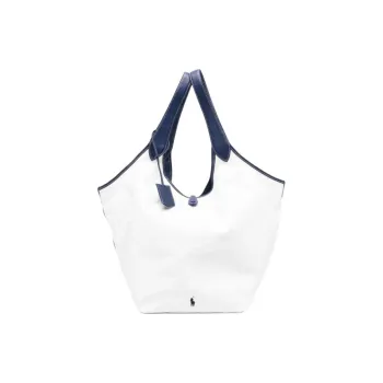 Ralph Lauren Cotton Handbag, Shoulder Bag Regular Women's White