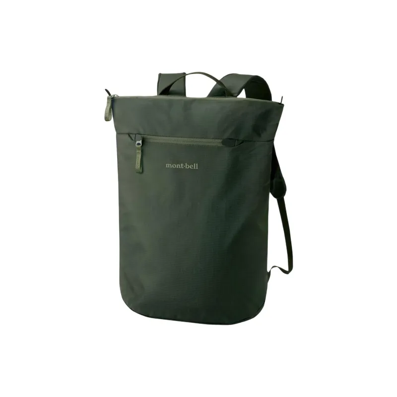 MONTBELL Nylon Backpack Unisex Dark Green-0
