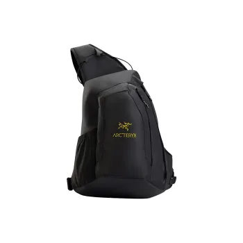Arcteryx Quiver Bag Crossbody Bag Shoulder Bag Outdoor Bag Nylon Black Men's