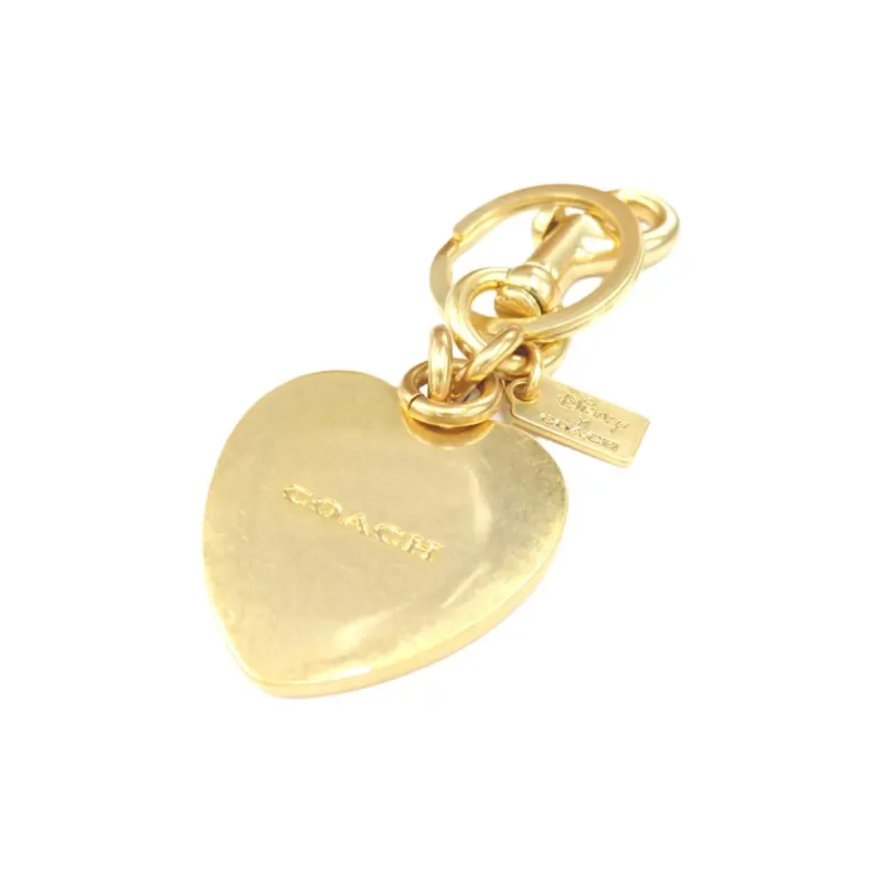 COACH Disney, Collaboration Metal With Enamel Bag Charm Bag Merch Women's Gold-1